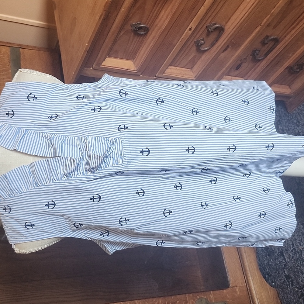 Crown and Ivy anchor print